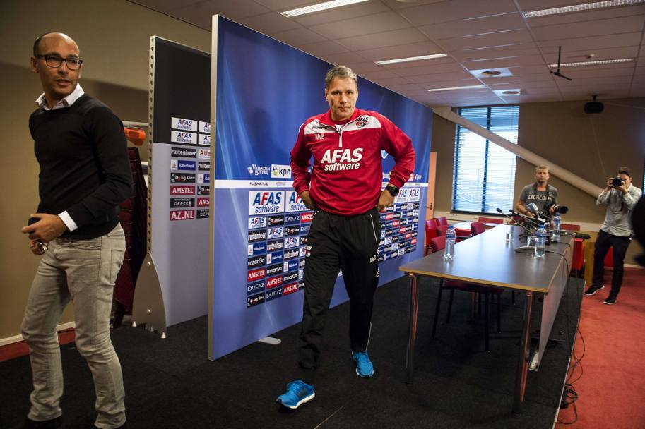 L&#39;avventura come tecnico dell&#39;AZ Alkmaar si interrompe. 